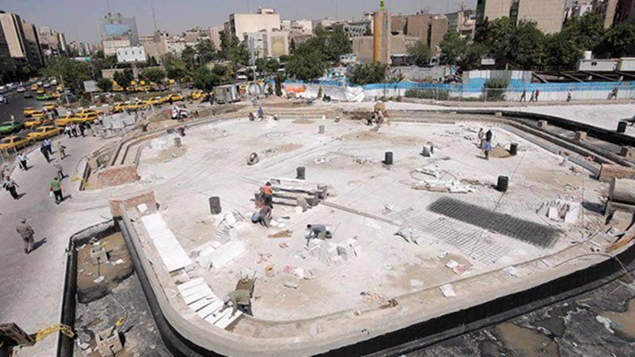 هفته آینده از پروژه ساماندهی میدان هفتم تیر بهره برداری می‌شود