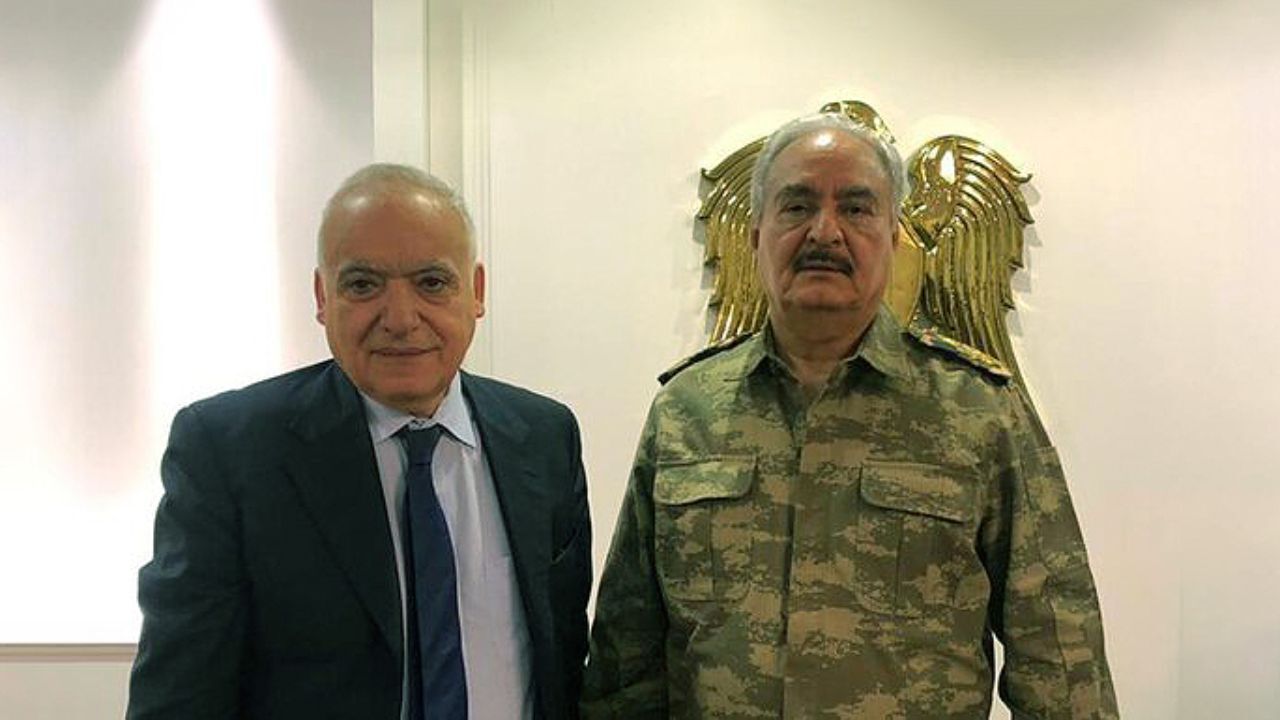 نماینده سازمان ملل با خلیفه حفتر دیدار کرد