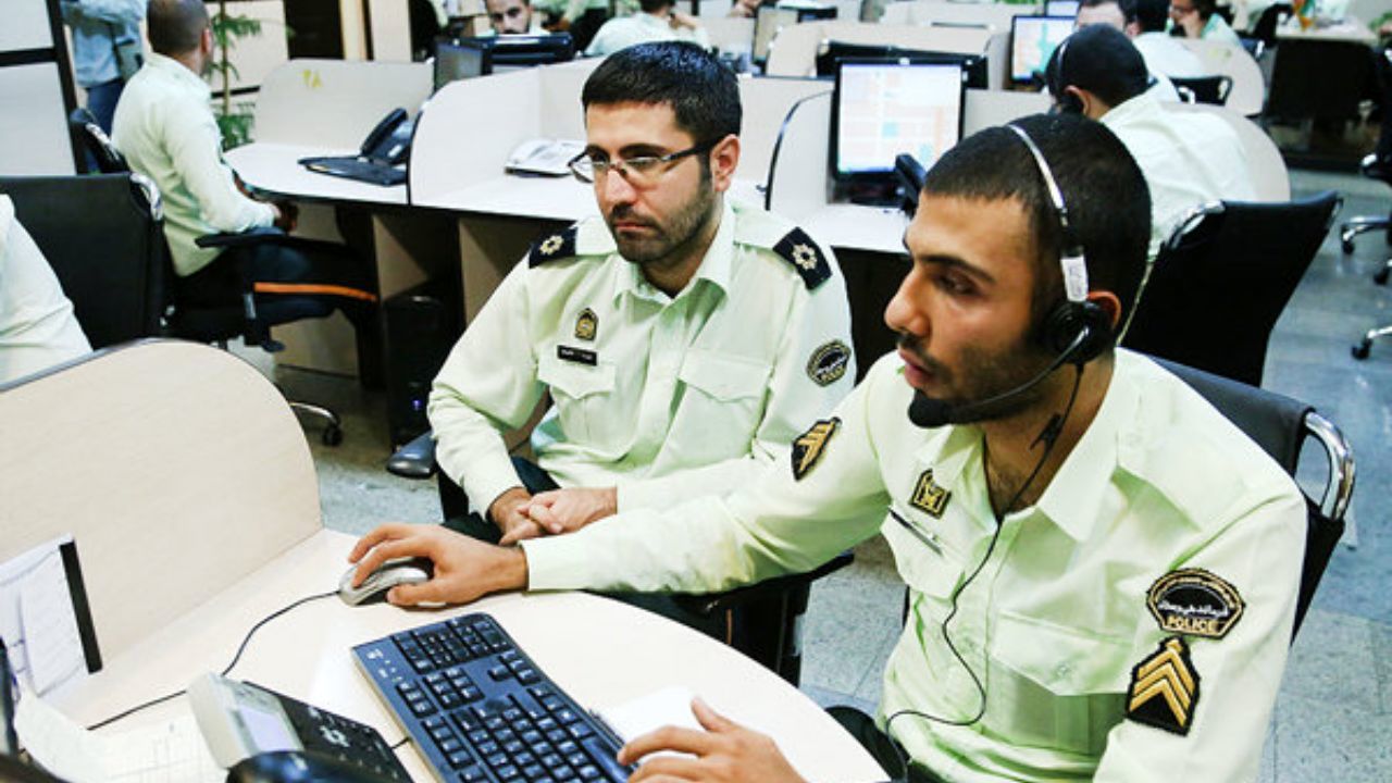 هر هفت ثانیه یک تماس عملیاتی با مرکز 110