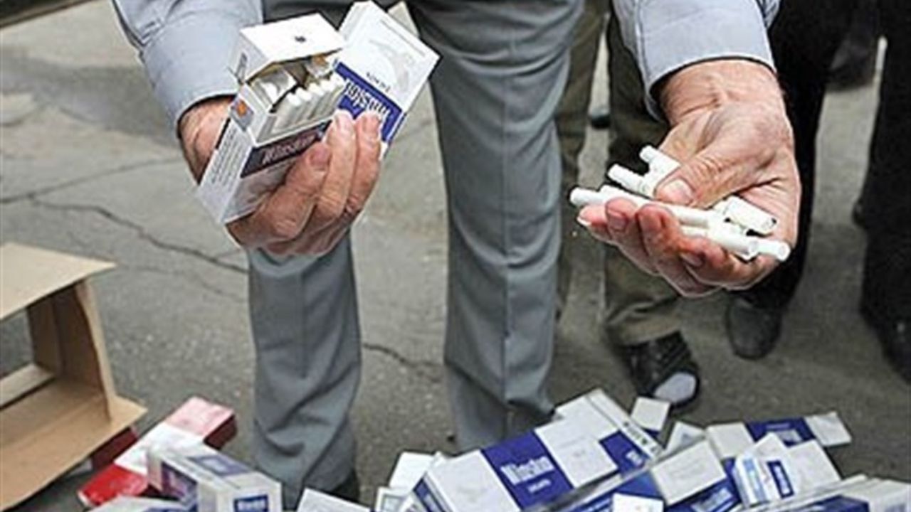 قاچاق سیگار 50 درصد کاهش یافت