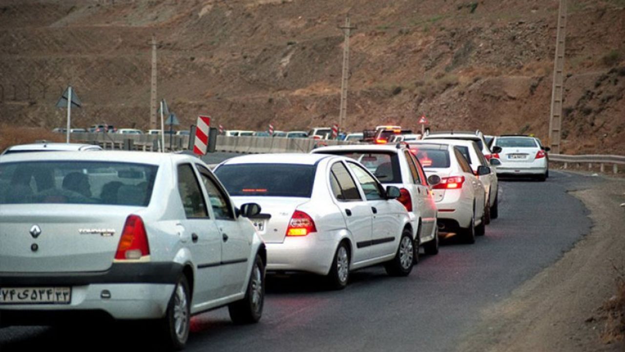 ترافیک سنگین در محور چالوس/ محور هراز مسدود است