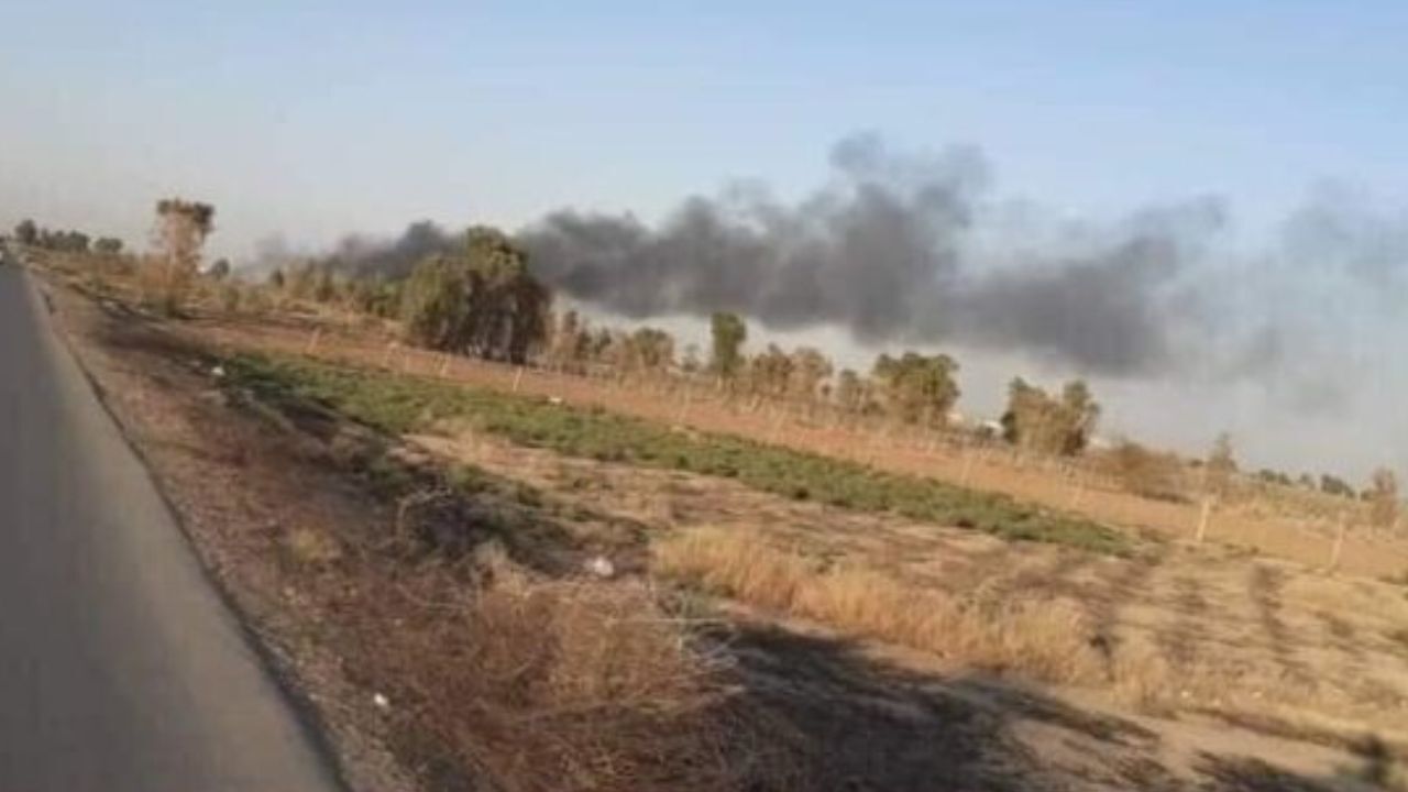 انفجار انبار مهمات در عراق