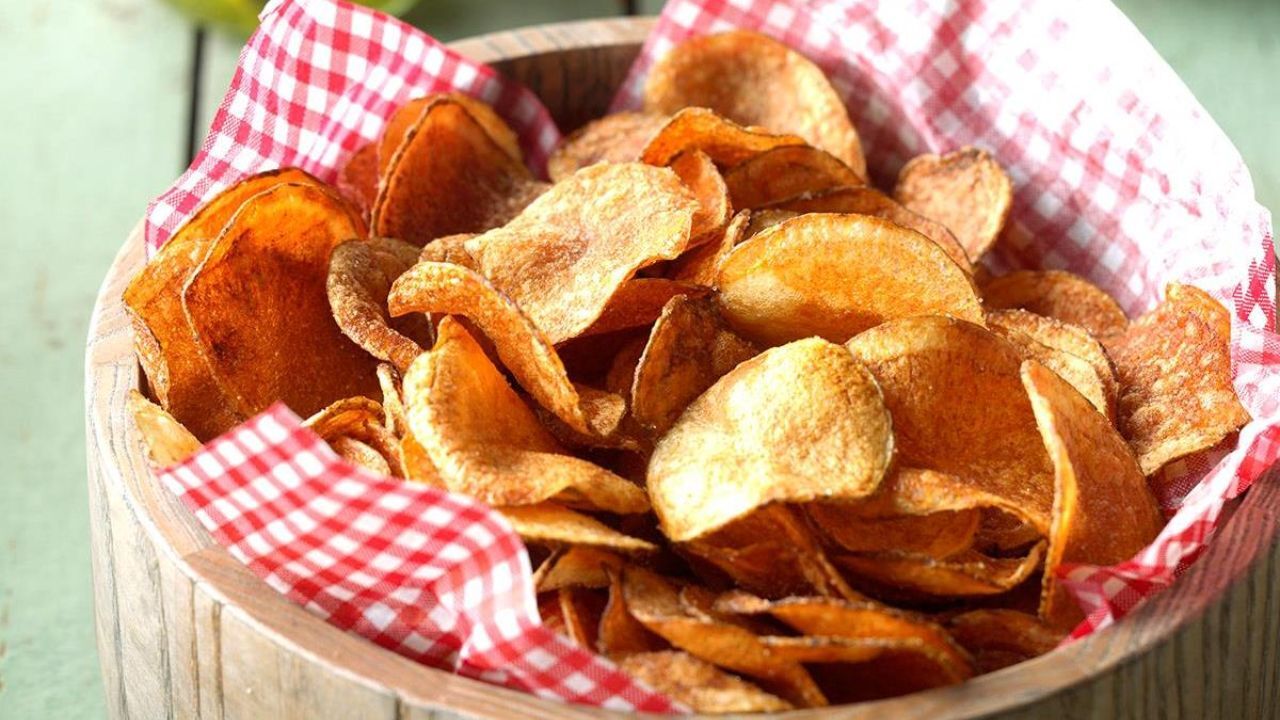 ابداع چیپس کم‌چرب با مزه چیپس پرچرب