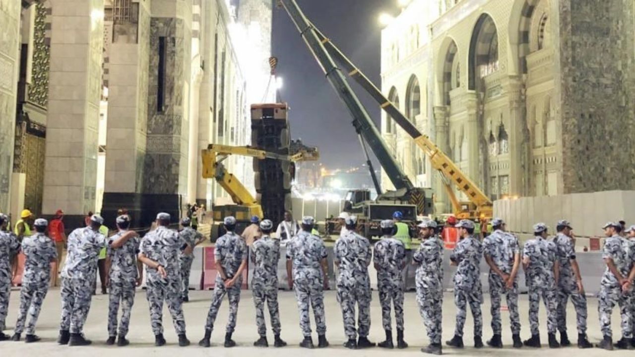 متهمان حادثه سقوط جرثقیل در مکه مکرمه تبرئه شدند
