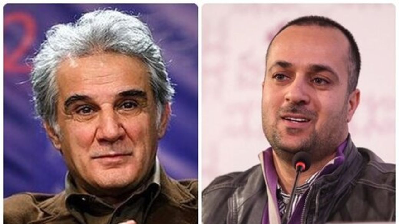 رضا عطاران، احمد مهرانفر و مهدی هاشمی پشت صحنه یک فیلم+ تصویر