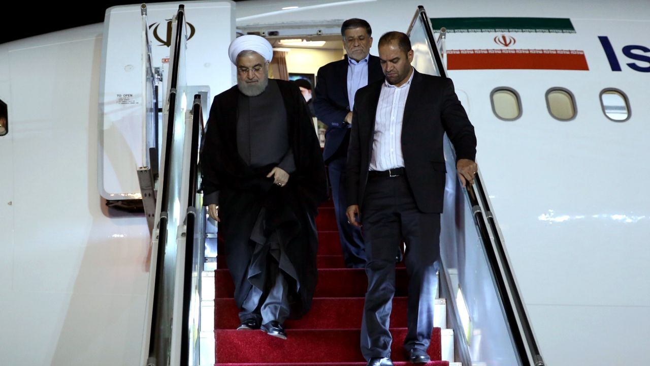 روحانی وارد تهران شد