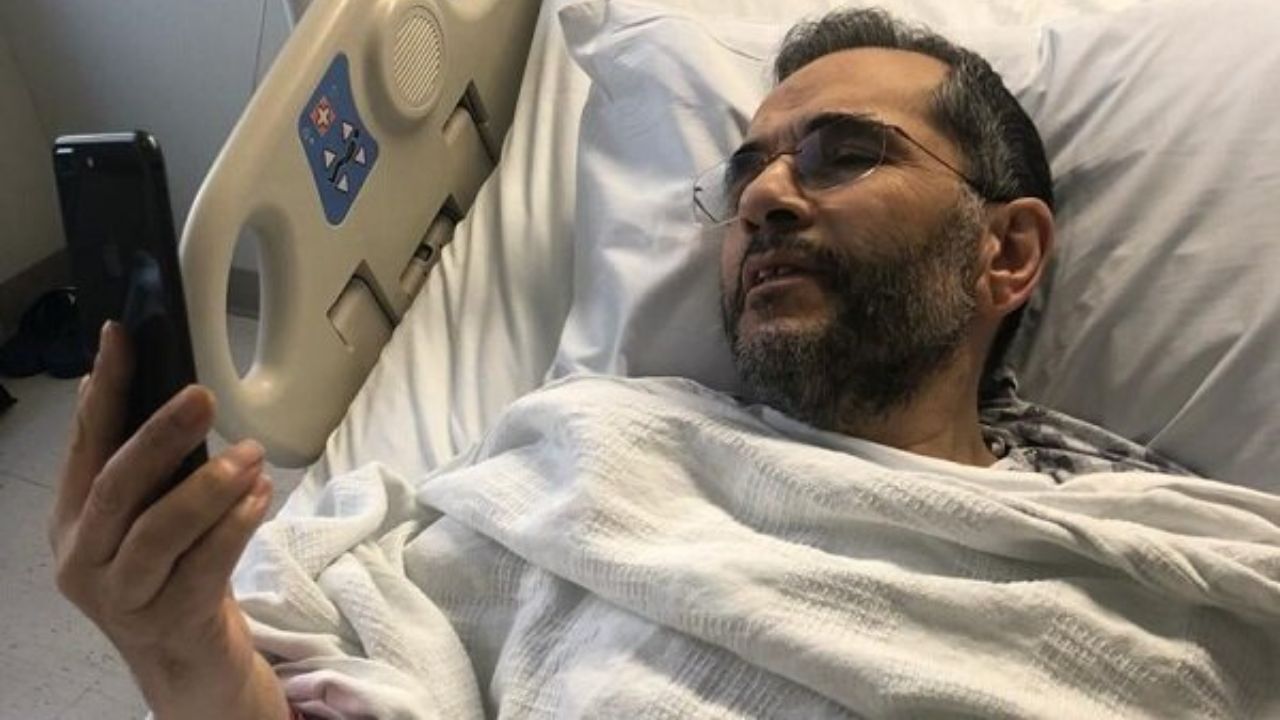 ظریف از تخت روانچی عیادت کرد