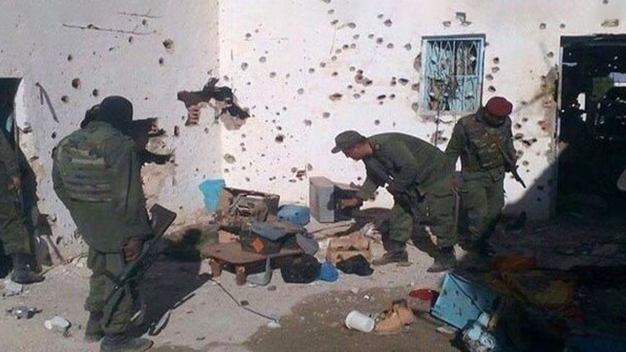یک گروهک تروریستی در تونس منهدم شد