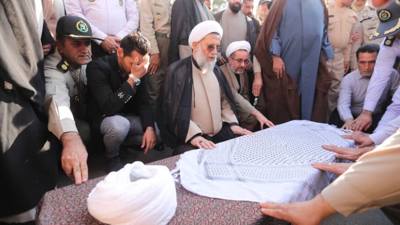 پیکر مرحوم محمدی‌پیام تشییع شد