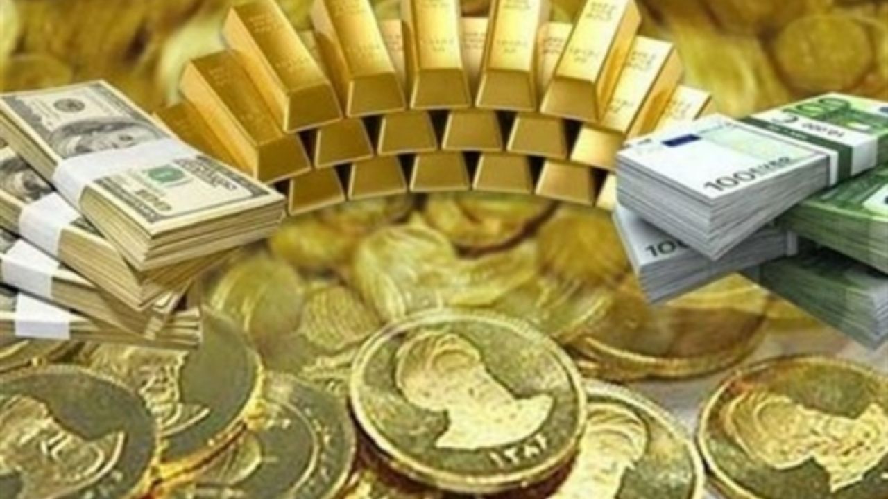 ارز، طلا و سکه ارزان شد