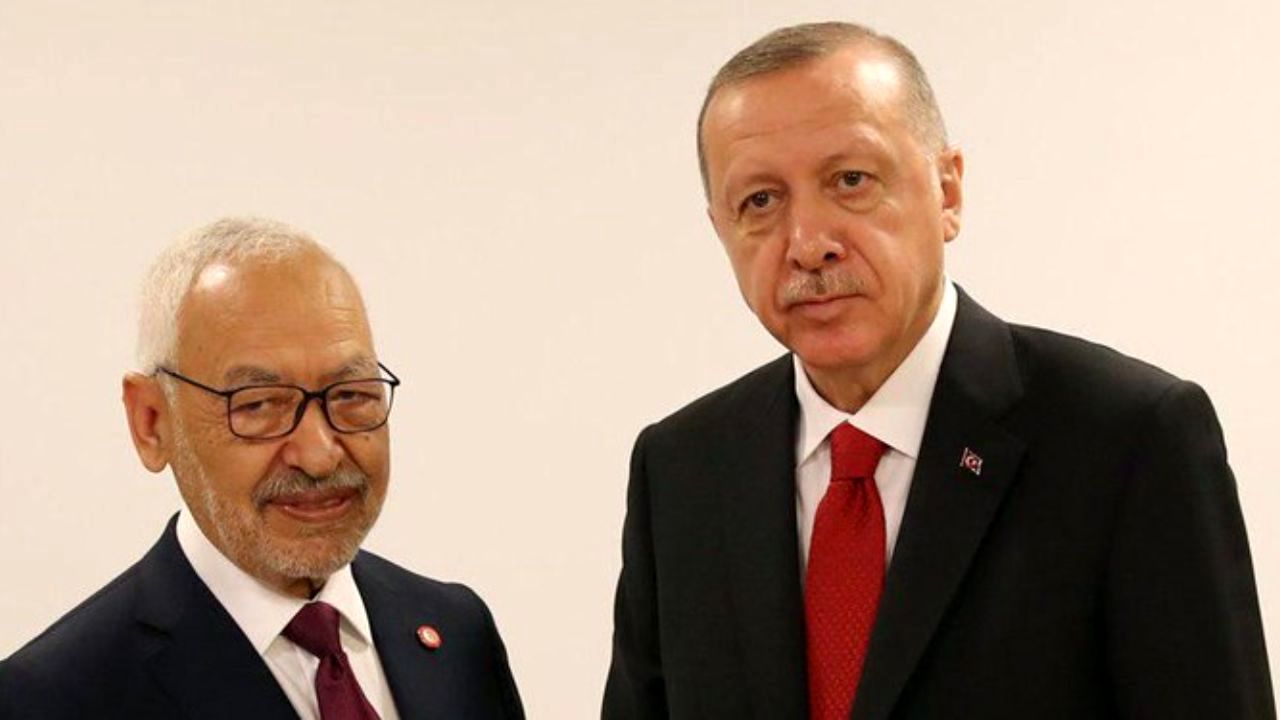 «راشد الغنوشی» با «اردوغان» در ترکیه دیدار کرد