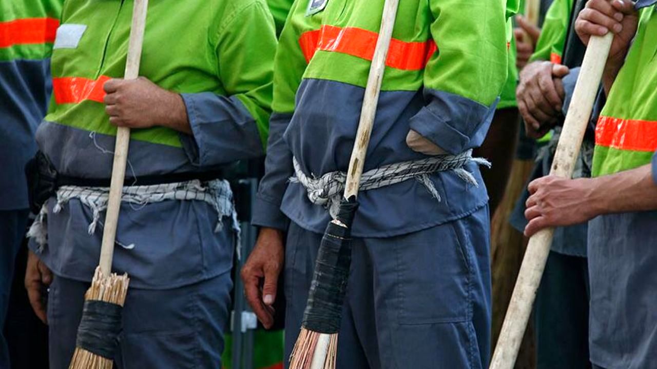 نقش موثر نیروهای شهرداری تهران در نظافت کربلا در ایام اربعین