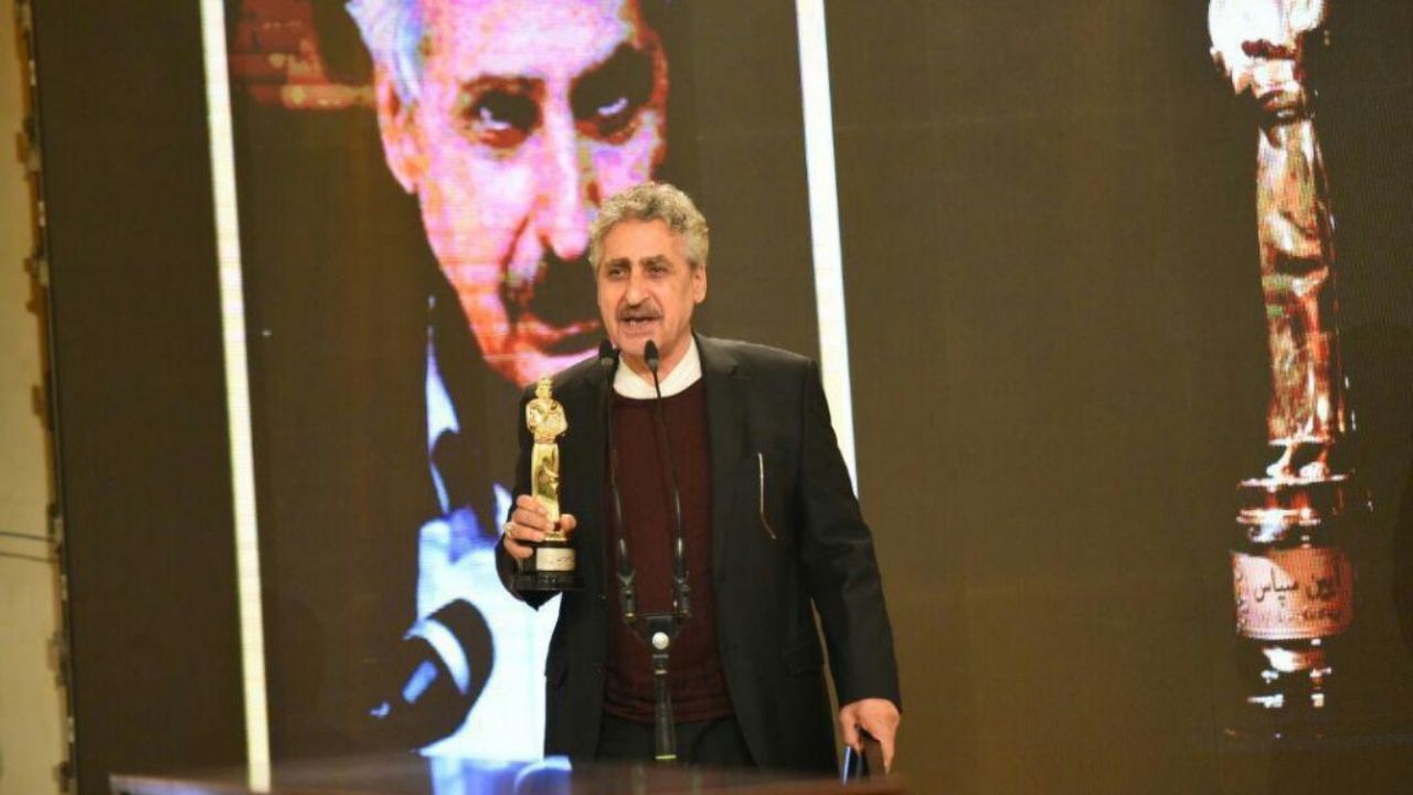 جعفرى جوزانى بعد از دریافت تندیس ابوریحان: یک ایرانی خیلی تنهاست