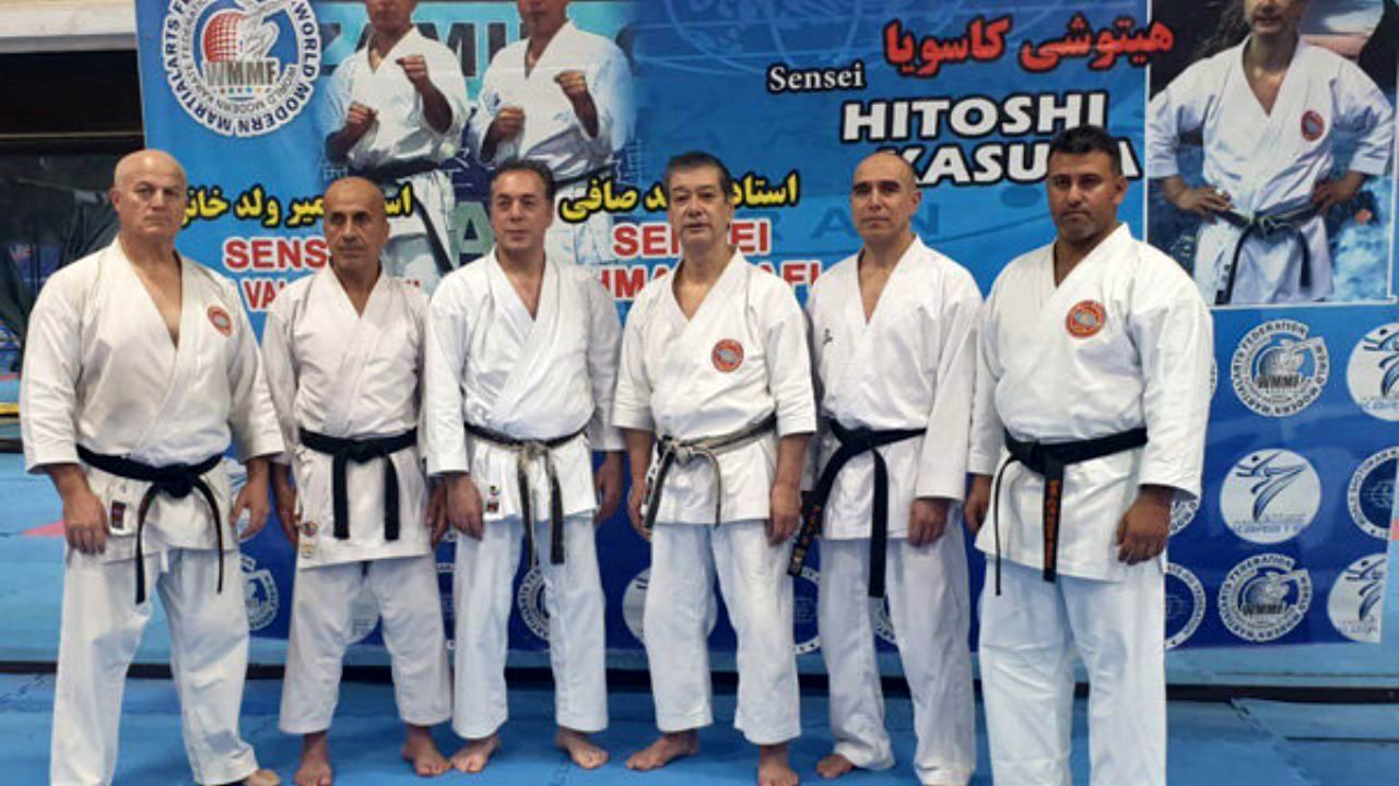 کاسویا برای کاراته کاها کلاس گذاشت/7 تیم خارجی در جام ایران زمین