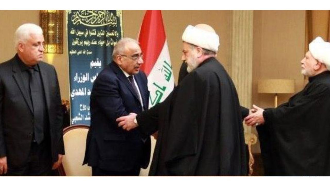 بزرگداشت شهدای مقاومت در مقر نخست‌وزیری عراق برگزار شد + عکس