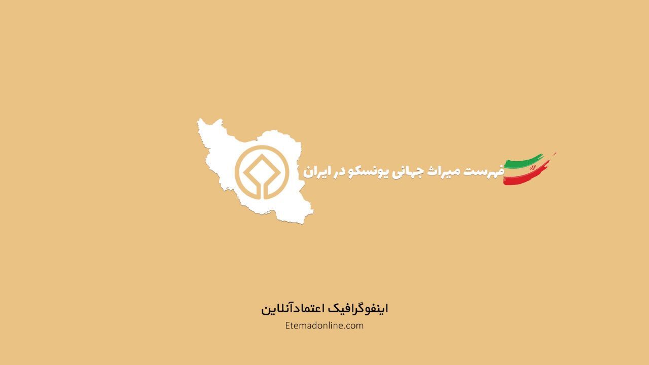 اینفوگرافی| میراث فرهنگی ایران برای جهان