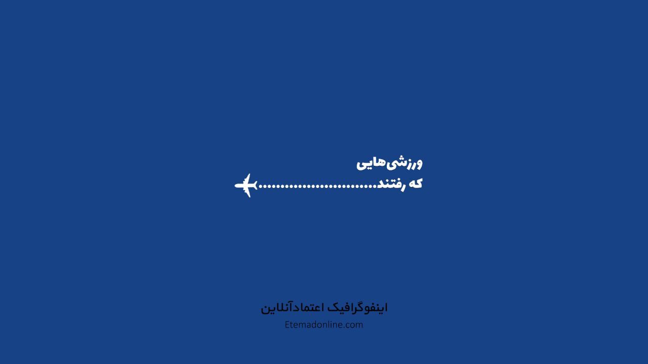 تیترمصور| ورزشی‌هایی که رفتند