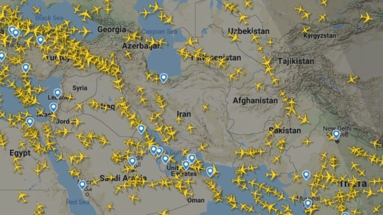 زیان 350 میلیون دلاری ایران از مهاجرت ایرلاین‌ها از فضای آسمانش/ عربستان، عراق و افغانستان جایگزین کریدور هوایی کشورمان شدند