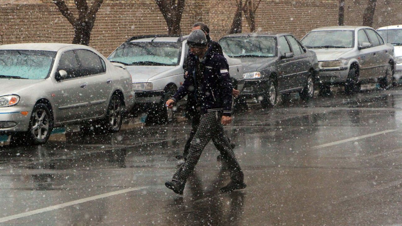 بارش شدید باران و برف در برخی مناطق کشور
