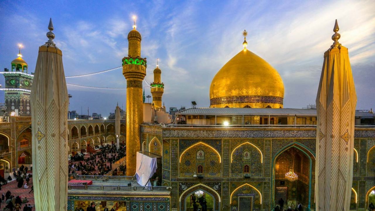حرم امام علی(ع) در نجف به دلیل پیشگیری از ویروس کرونا بسته شد