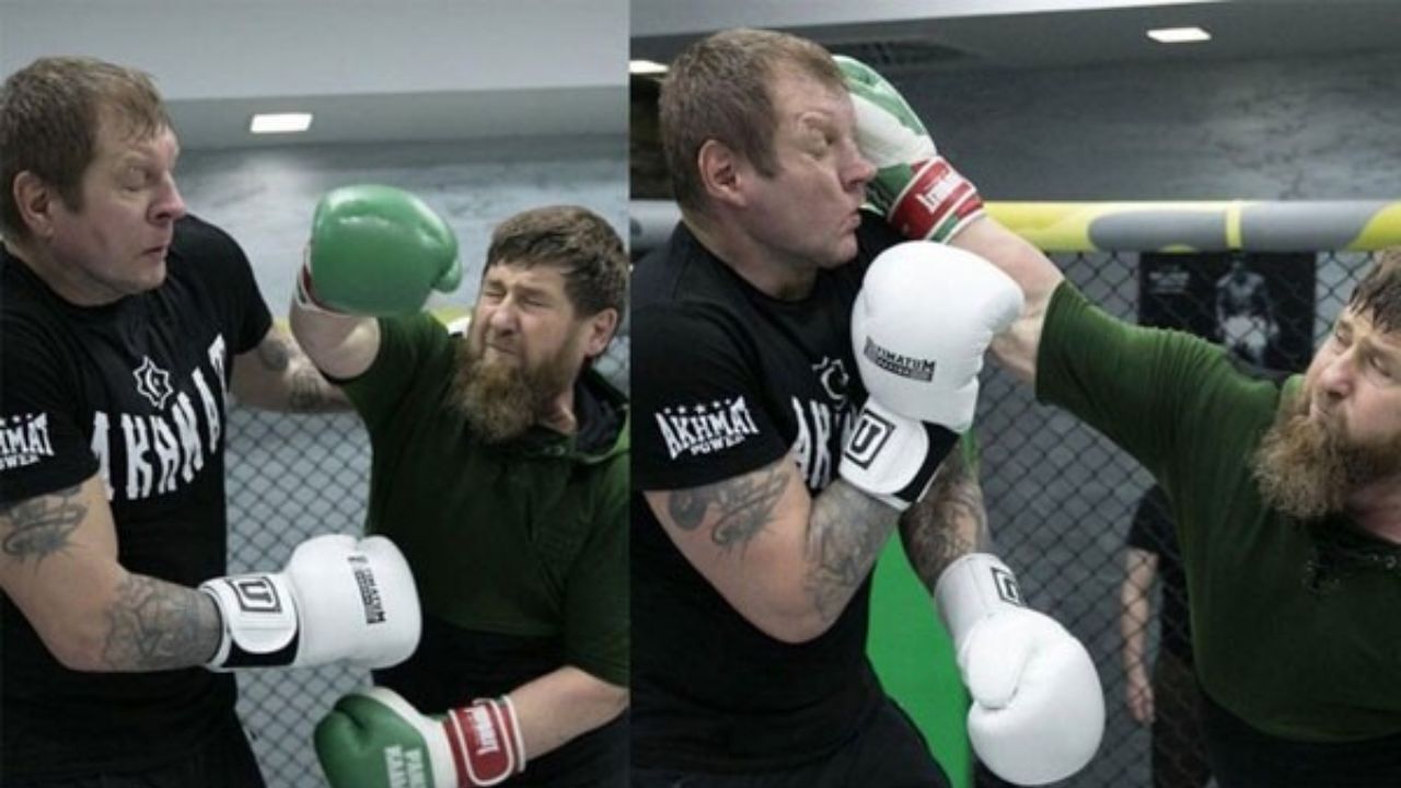 رئیس‌جمهور چچن مبارز MMA شد