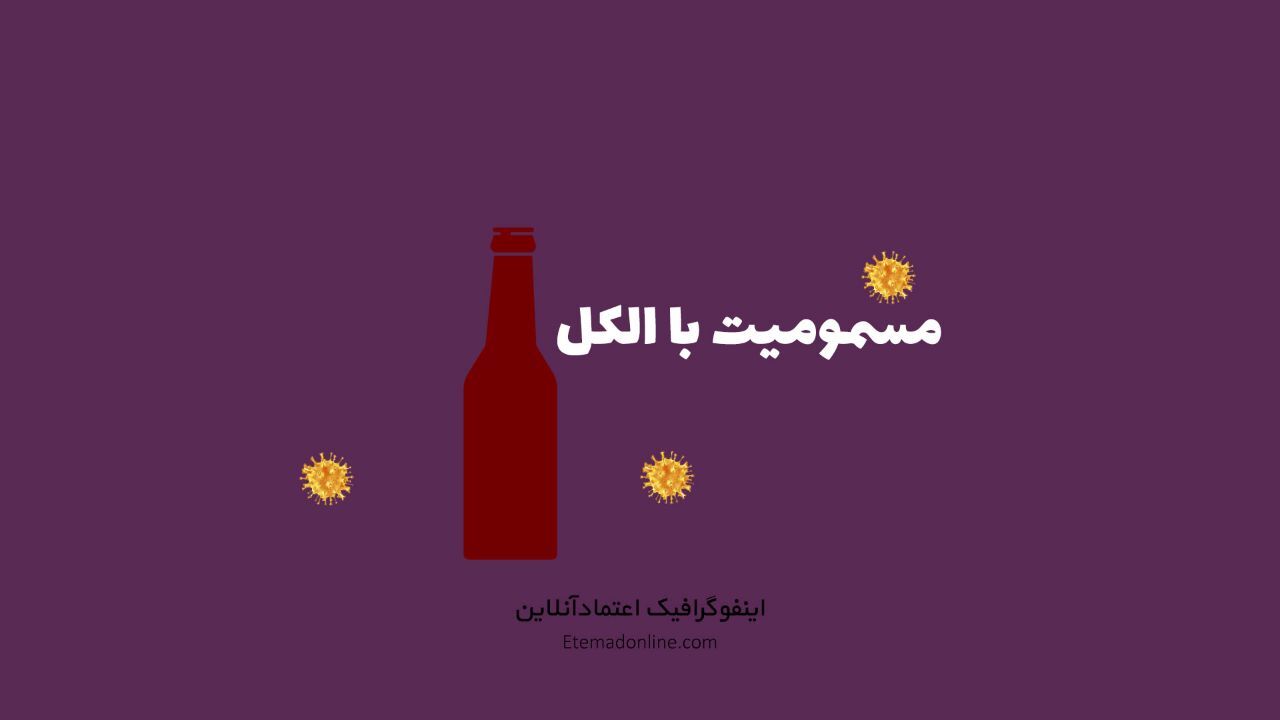 اینفوگرافی| مسمومیت مصرف الکل بلای جان کدام استان‌ها شد؟