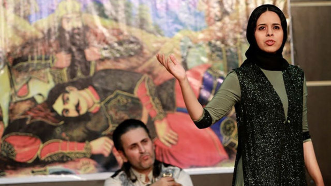 قصه‌گویی یک نقال ایرانی در یک رخداد جهانی به بهانه خانه نشینی