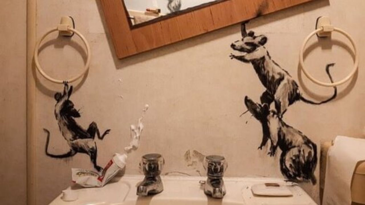 بنکسی در قرنطینه