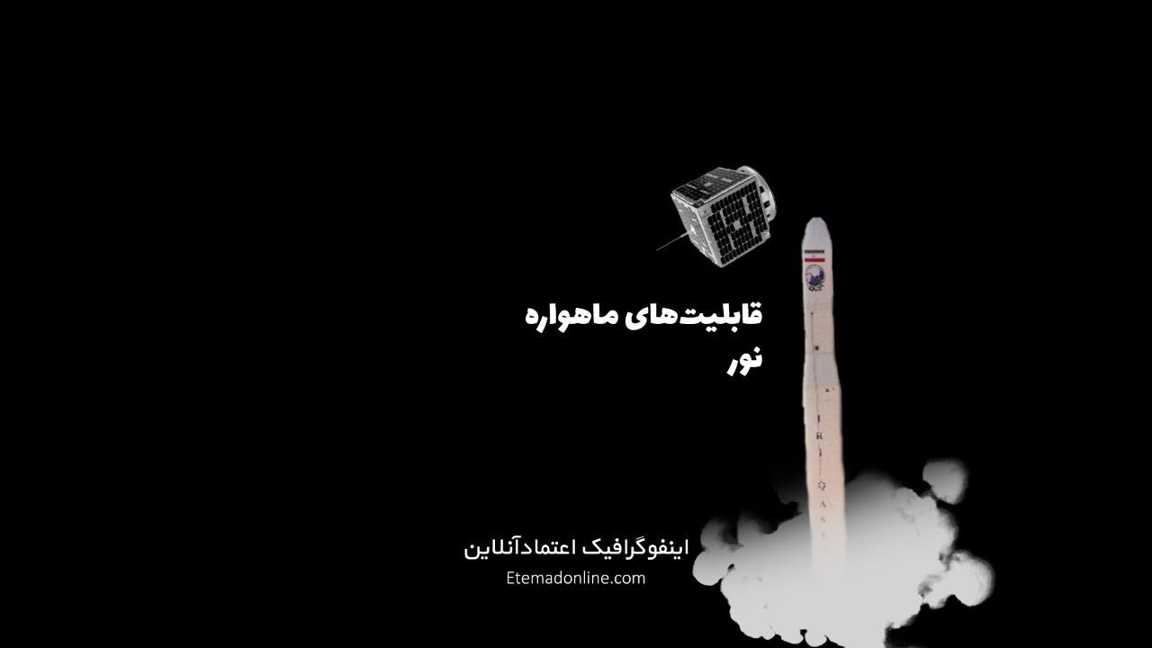 اینفوگرافی| ماهواره نور چه کاربردهایی می‌تواند داشته باشد؟