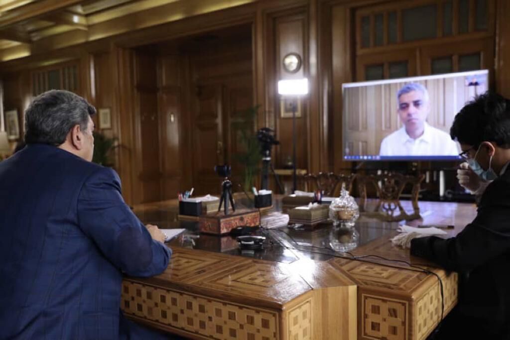 در گفت‌وگوی شهرداران تهران و لندن چه مسائلی مطرح شد؟