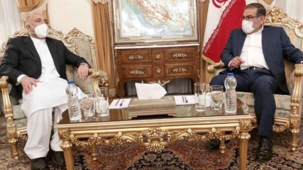 دیدار سرپرست وزارت خارجه افغانستان با شمخانی