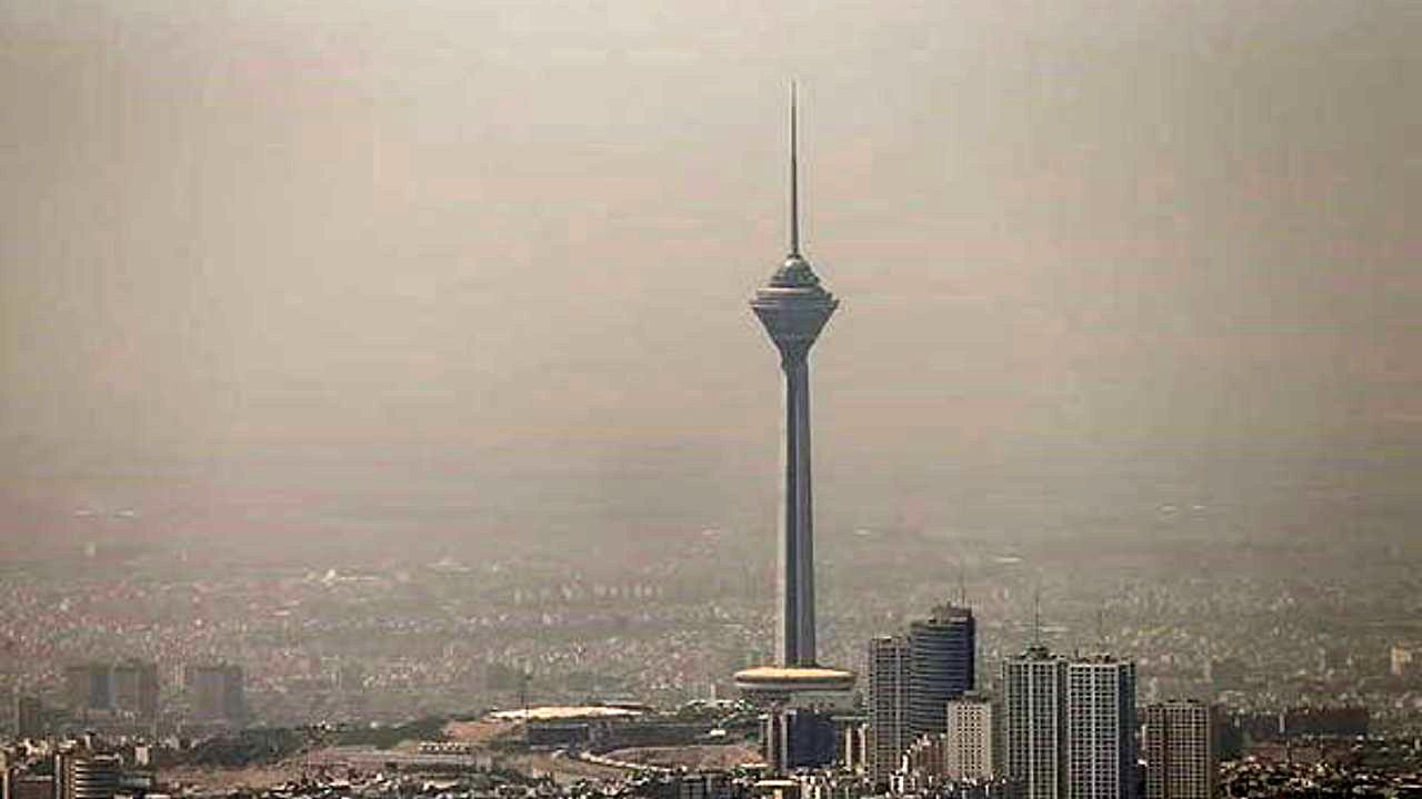 «ازن» برای سومین روز پیاپی هوای تهران را آلوده کرد