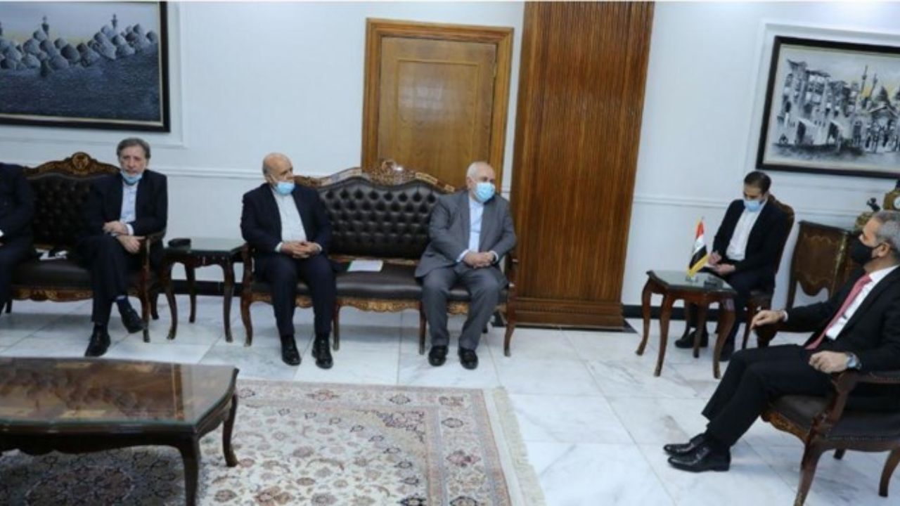 پیگیری حقوقی ترور سرداران مقاومت محور گفت‌وگوی ظریف و رئیس شورای عالی قضایی عراق در بغداد