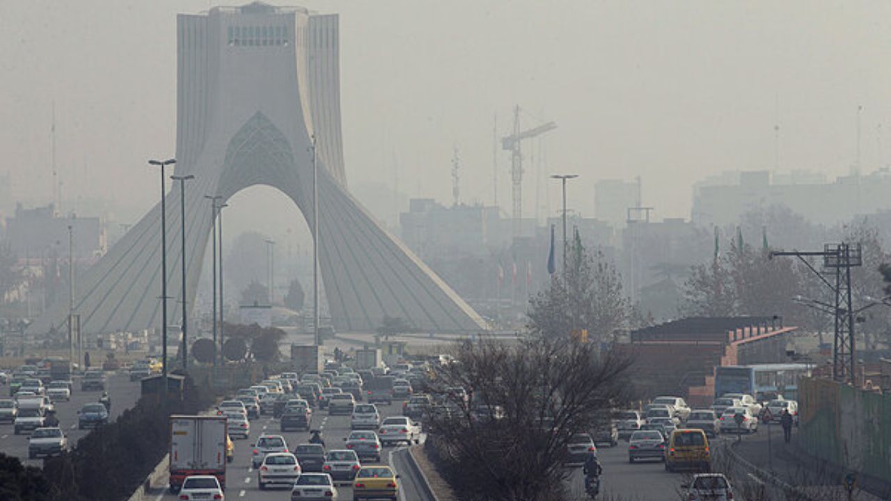 آلودگی طی 24 ساعت گذشته در تهران/ دمای 38 درجه هوا در پایتخت