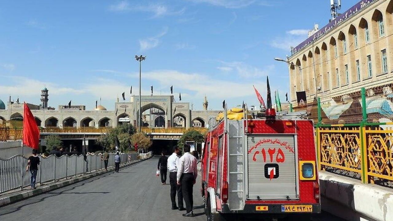 آتش‌نشانی مشهد به حالت آماده‌باش درآمد