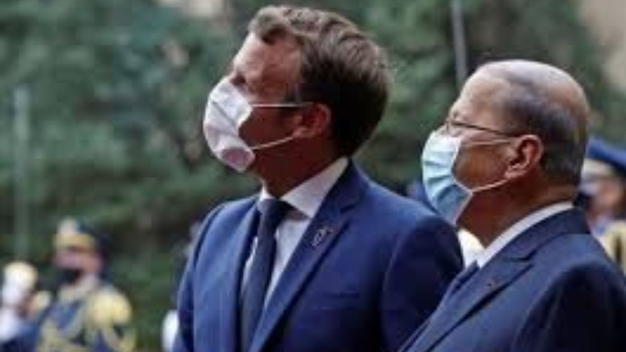 عون: جت‌های فرانسوی پرچم لبنان را ترسیم کردند