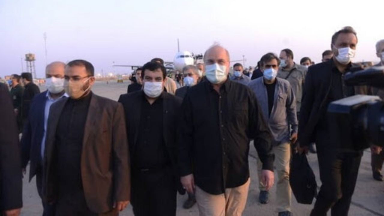 قالیباف رکورد احمدی‌نژاد را هم شکست / رئیس مجلس را 150 نفر در سفر به خوزستان همراهی می‌کردند؟ / هزینه سفر از کجا تامین شد؟