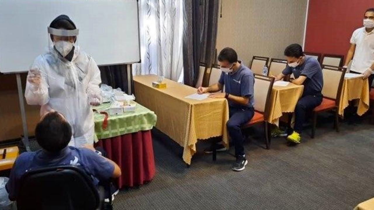 داوران خودشان باید تست کرونا بدهند
