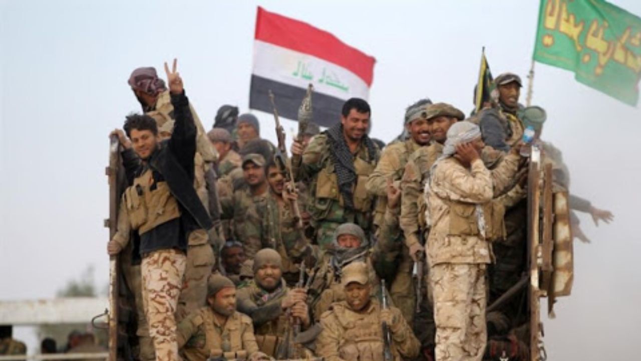 85 کیلومتر از لوث تکفیری‌ها توسط حشد الشعبی پاکسازی شد