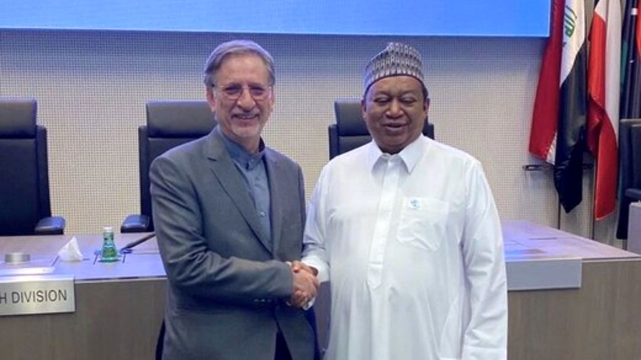 دیدار محسن بهاروند و دبیرکل اوپک