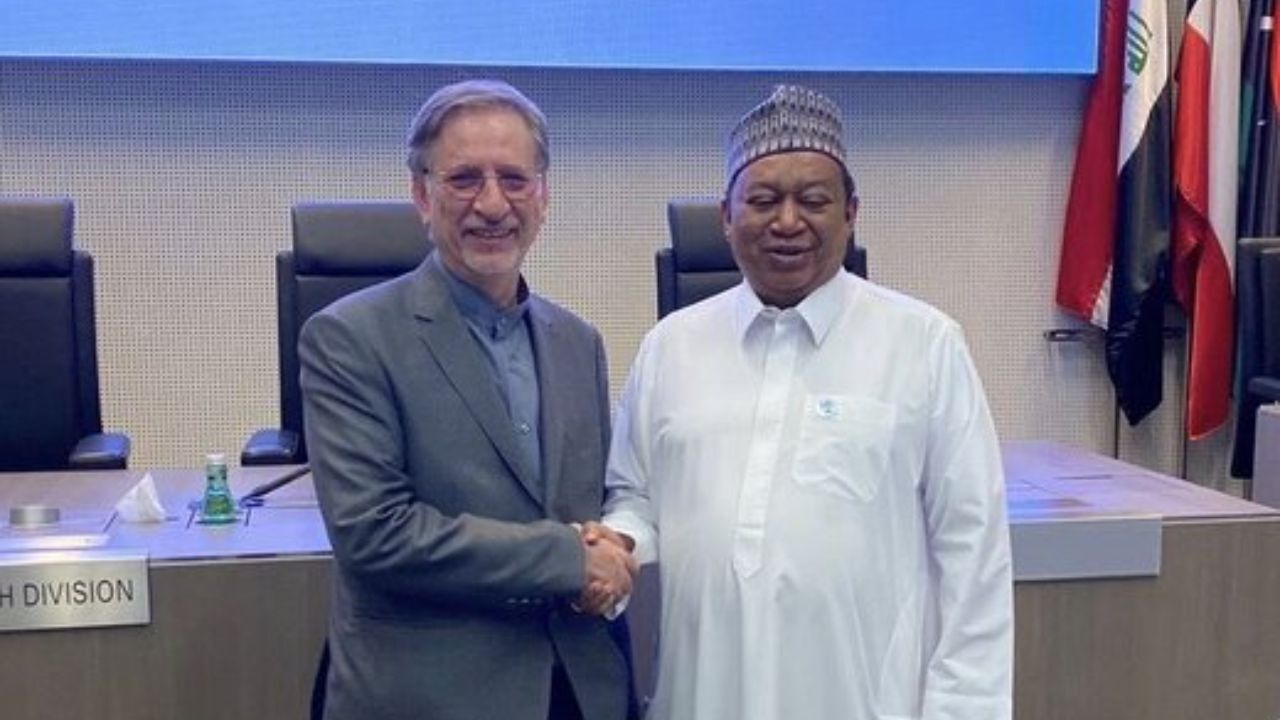 دیدار محسن بهاروند و دبیرکل اوپک
