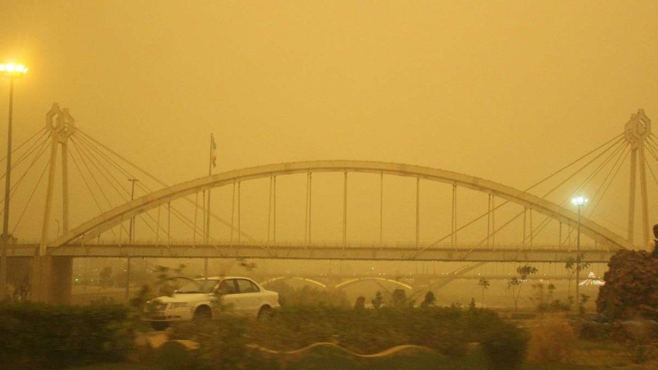کاهش غبار داخلی و مهاجرت خوزستانی‌ها