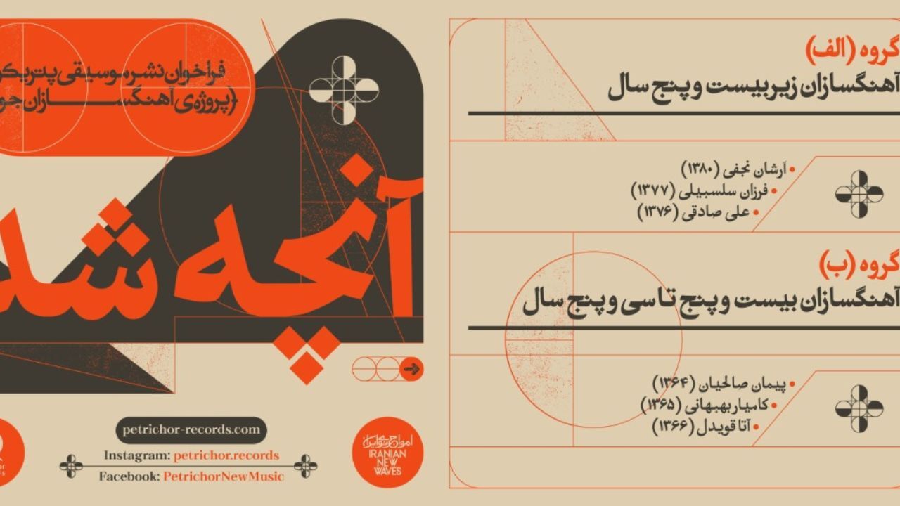 برترین‌های پروژه «آهنگسازان جوان» معرفی شدند
