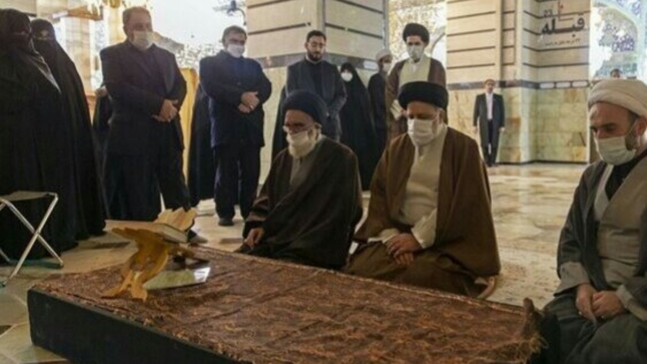 رئیس قوه قضاییه بر مزار شیخ محمد یزدی حاضر شد