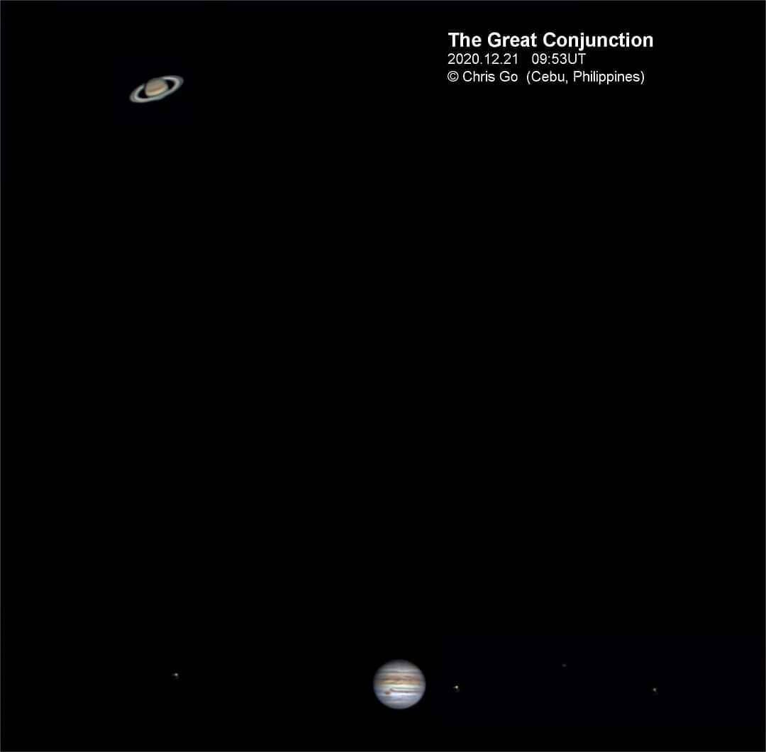 مقارنه سیاره مشتری و زحل پس از 800 سال