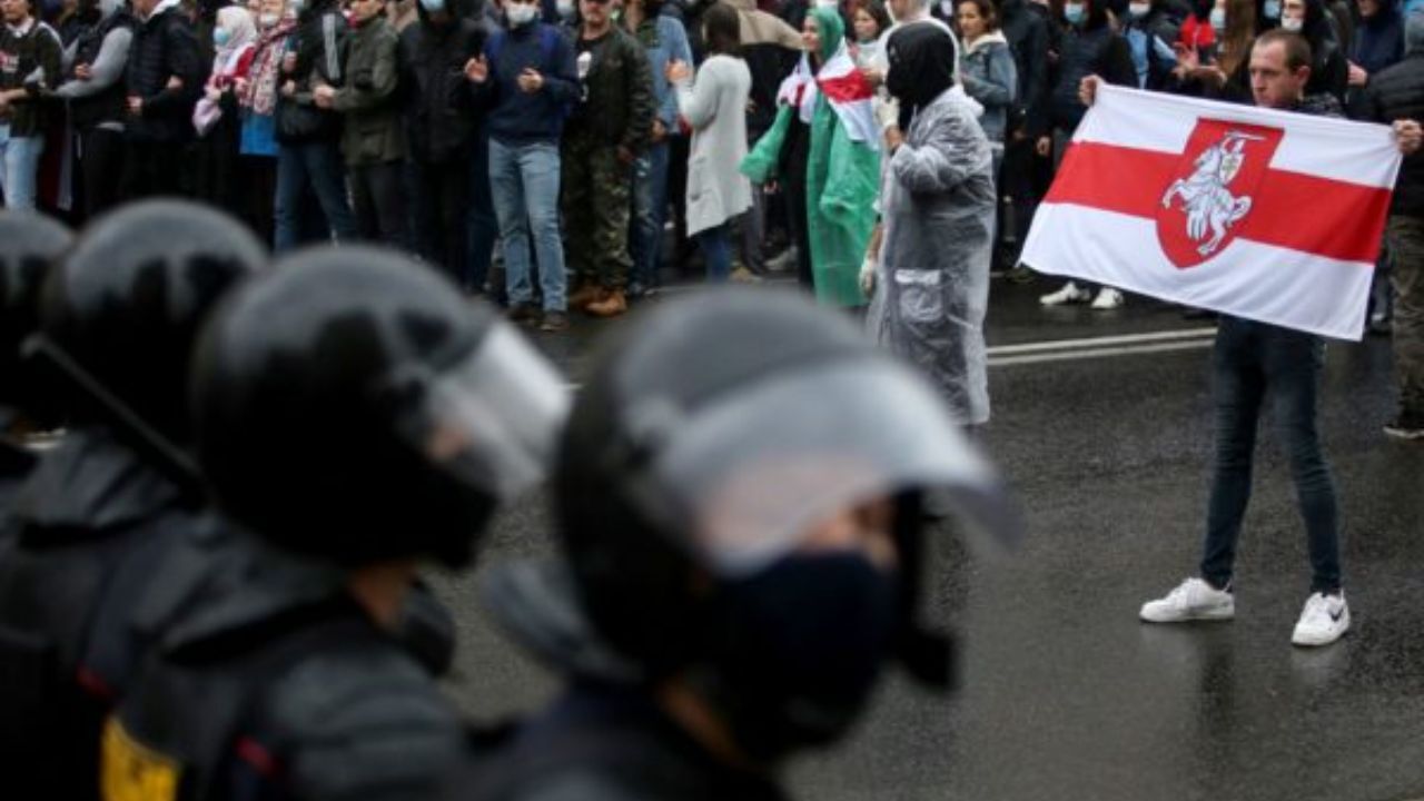 بلاروس در سال 2020 بیش از 100 نفر را به اتهامات سیاسی زندانی کرد