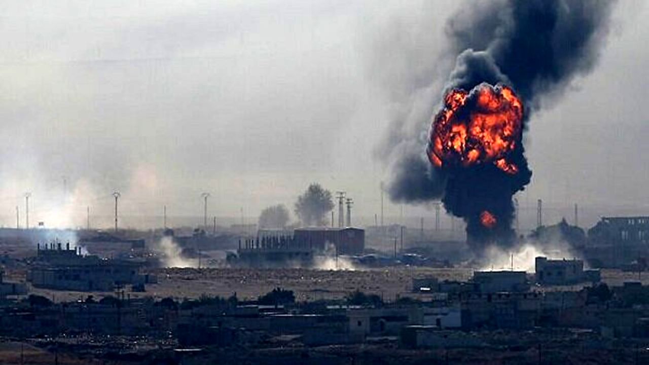 انفجار در حلب سوریه