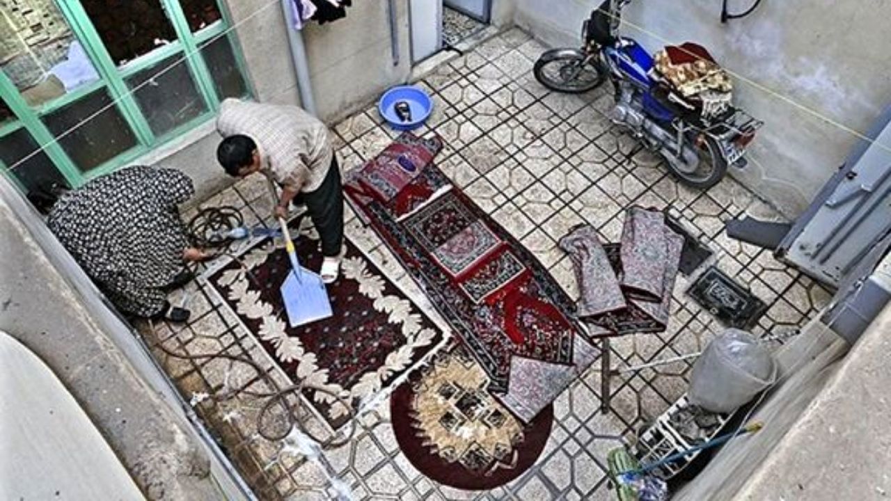 افزایش مصرف آب در تهران با خانه تکانی