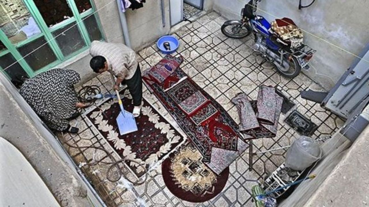 افزایش مصرف آب در تهران با خانه تکانی