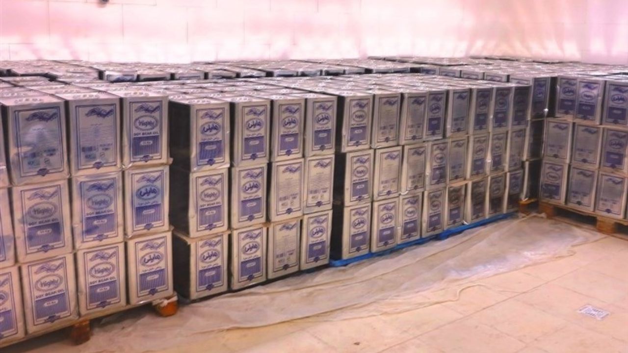 کشف 6 تن روغن خوراکی احتکار شده در بازار تهران